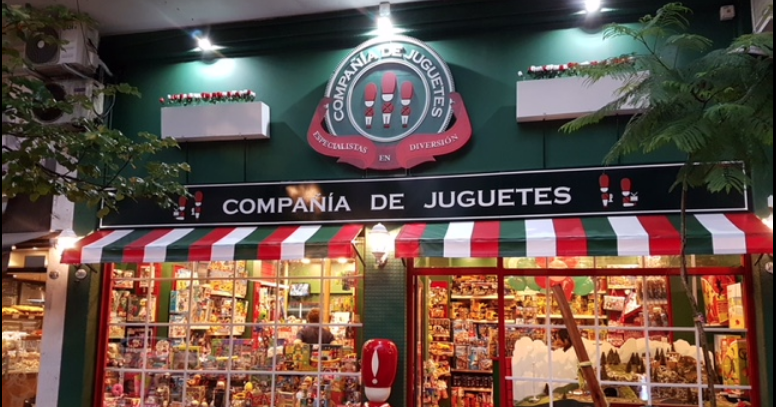 La compañia top de juguetes